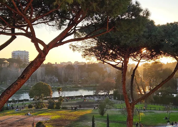 Eur Terrazzo Vista Laghetto Modigliani Apartamento *