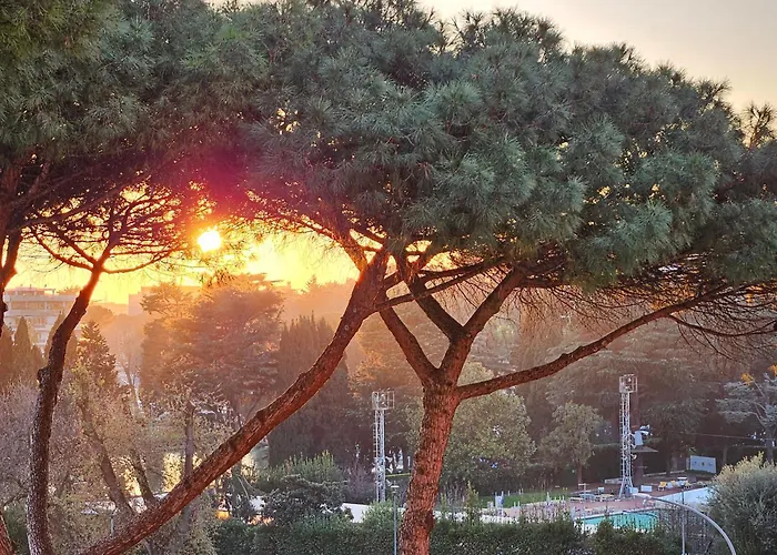 Eur Terrazzo Vista Laghetto Modigliani Apartamento Roma