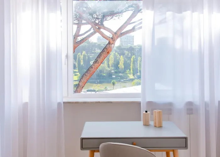 Apartamento Eur Terrazzo Vista Laghetto Modigliani